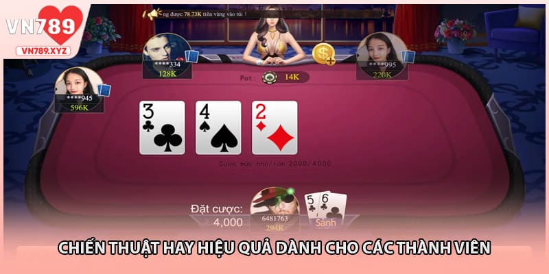 Chiến thuật hay hiệu quả dành cho các thành viên