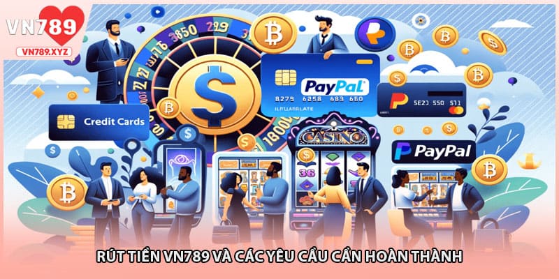 Rút tiền VN789 và các yêu cầu cần hoàn thành